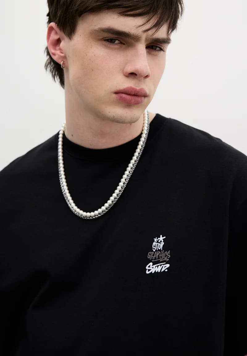 Pull&Bear STWD STOP GRAPHICS T-shirt