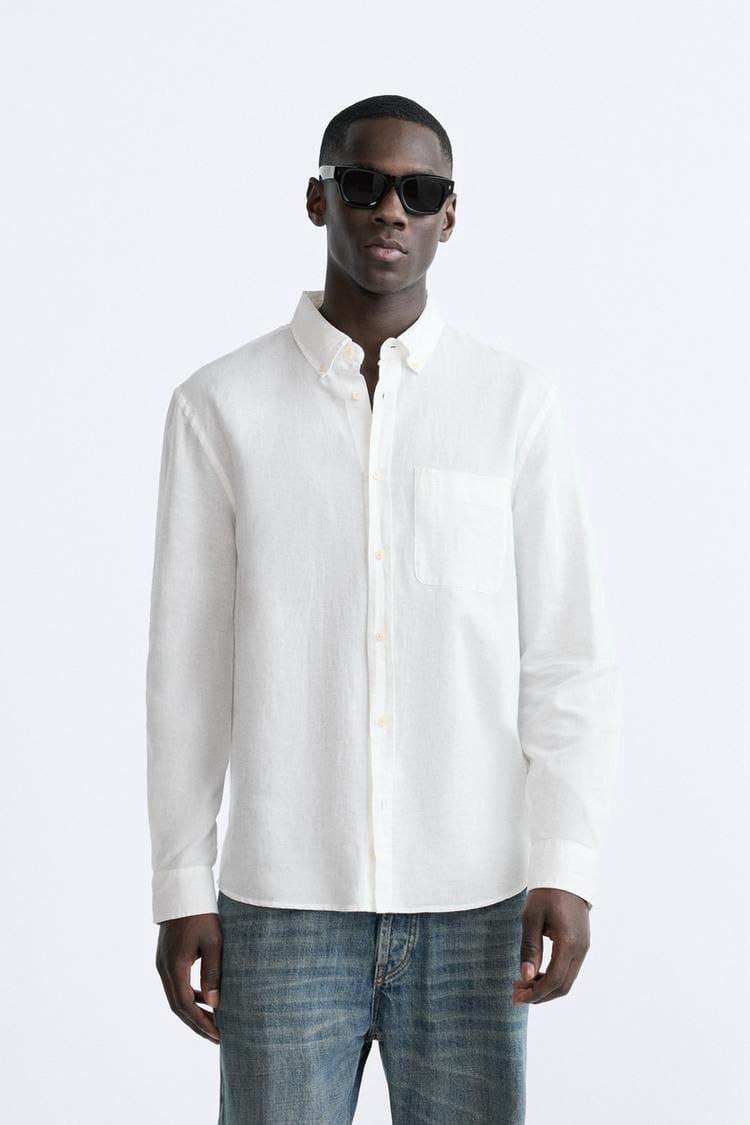 Zara Regular-Fit Oxford Shirt
