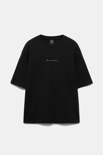 Pull&Bear Short sleeve with slogan T-shirt