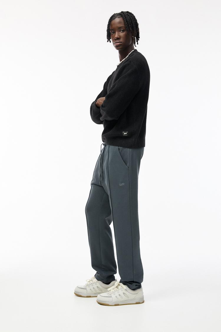 P&B Wide-leg trousers with seam detail