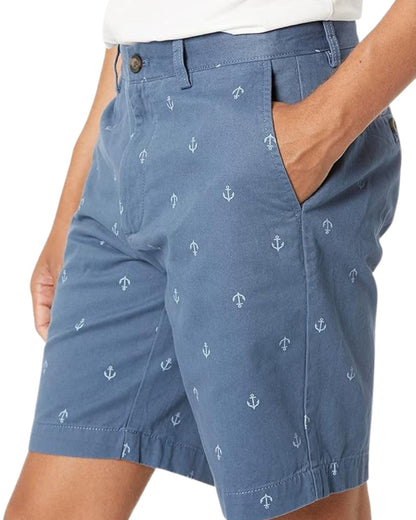 navy chino shorts