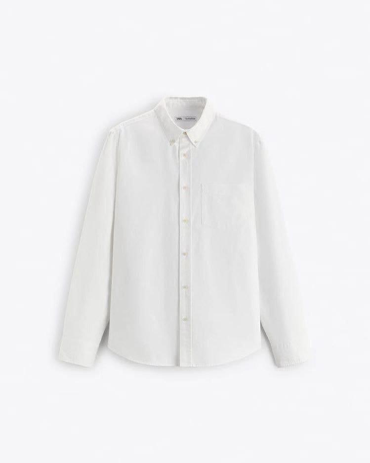Zara Regular-Fit Oxford Shirt