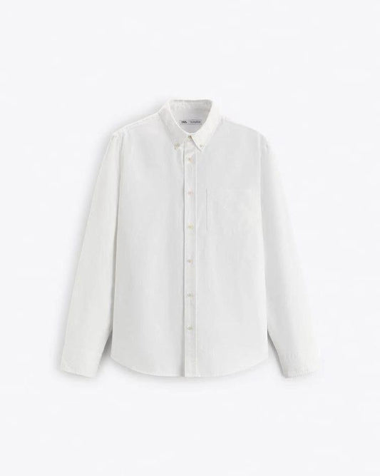 Zara Regular-Fit Oxford Shirt