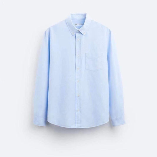 Zara Regular-Fit Oxford Shirt