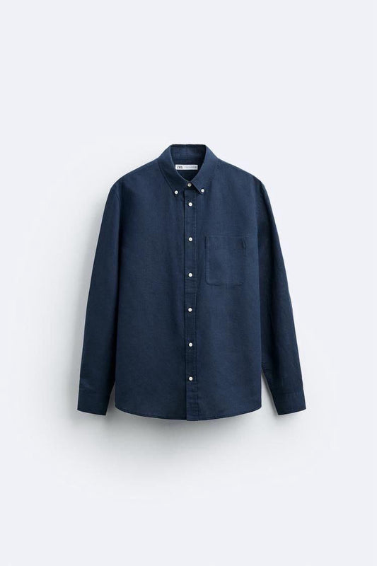 Zara Regular-Fit Oxford Shirt
