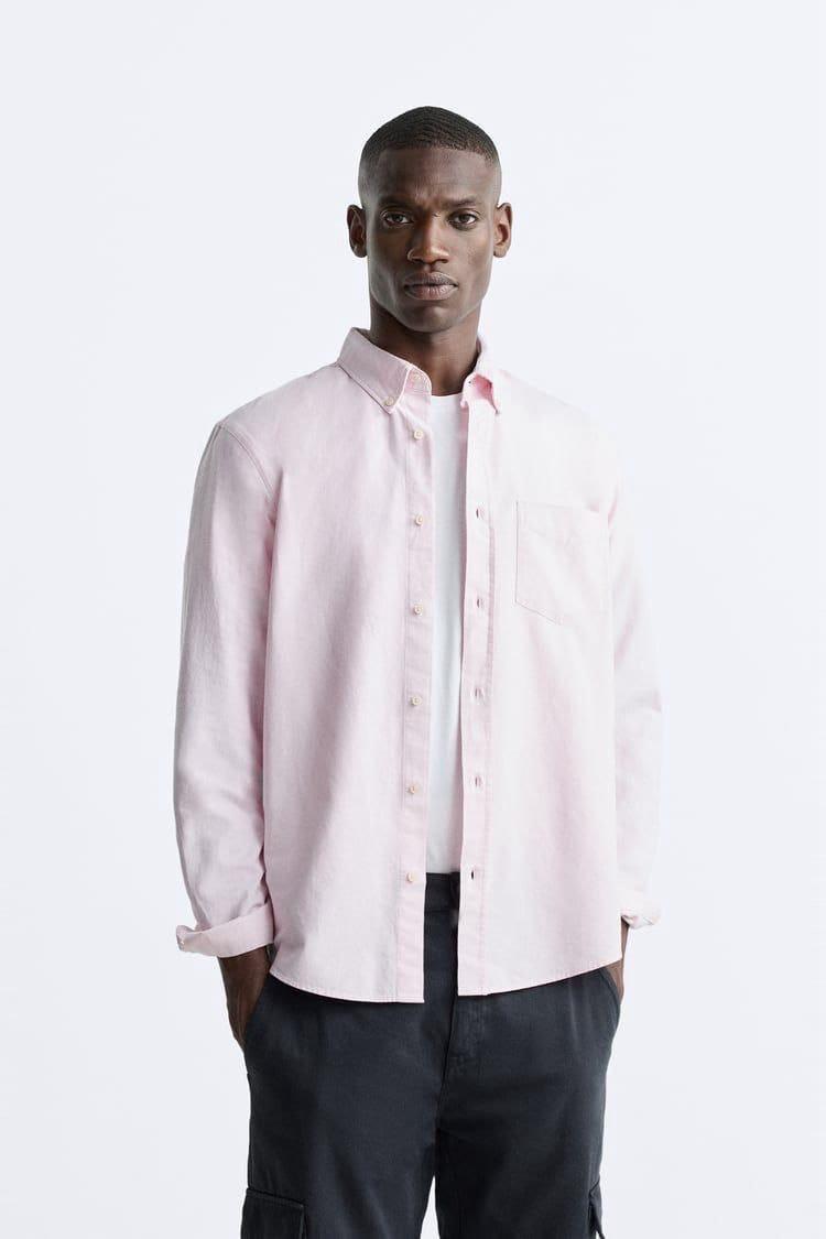 Zara Regular-Fit Oxford Shirt