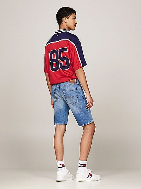 Scanton slim denim shorts
