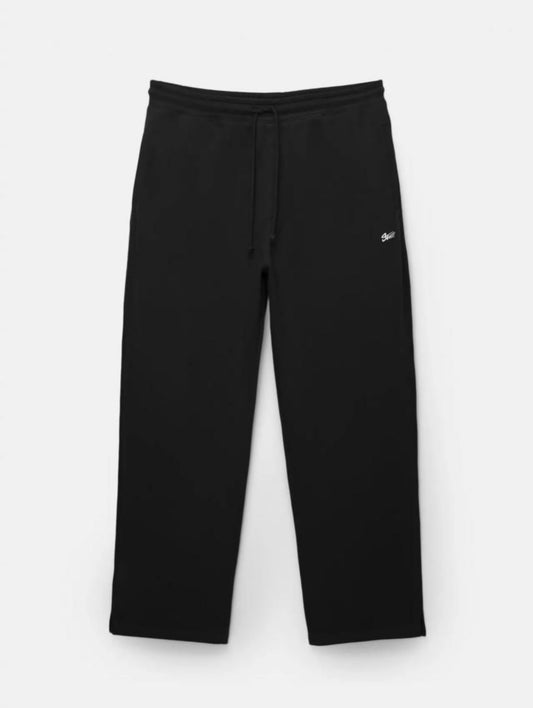 Pull&Bear straight leg joggers in black