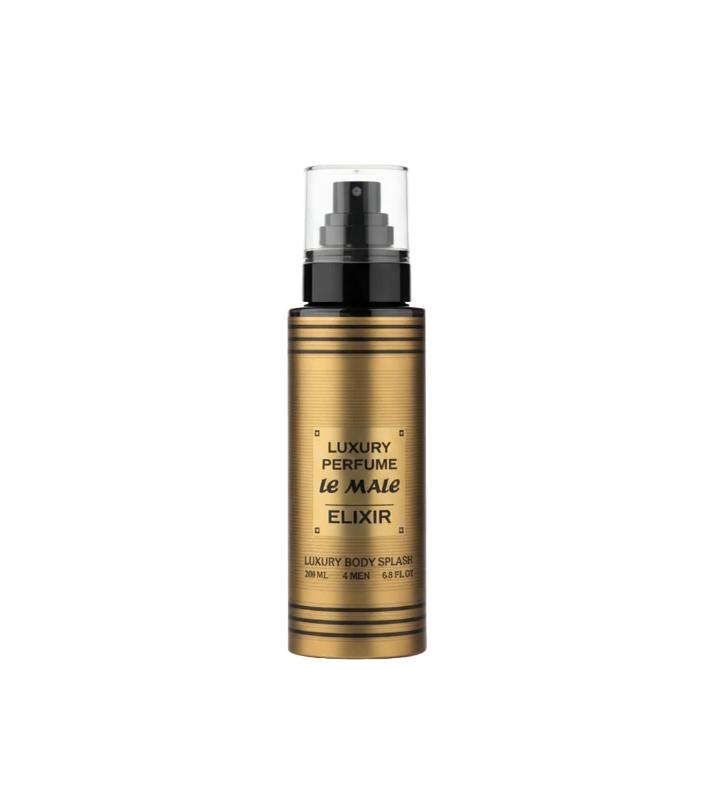 Le Male Elixir Luxury Body Splash  FOR MEN, 200ML