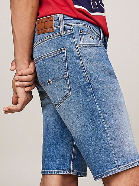 Scanton slim denim shorts