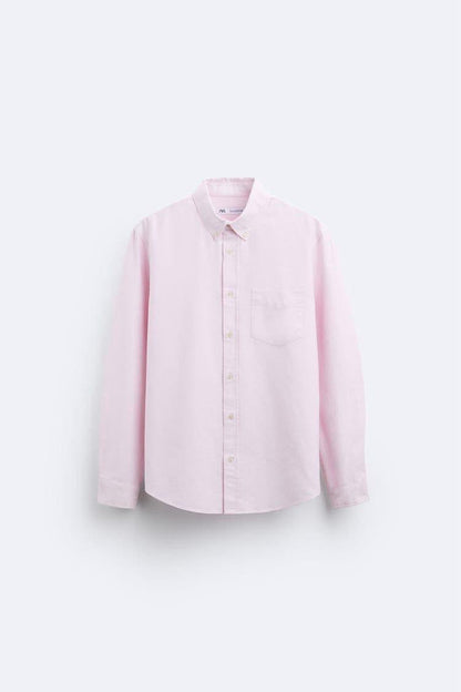 Zara Regular-Fit Oxford Shirt