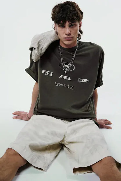 Pull&Bear Customizable Oversized T-shirt
