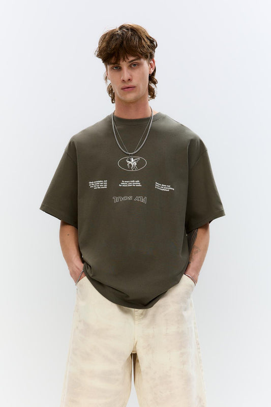 Pull&Bear Customizable Oversized T-shirt
