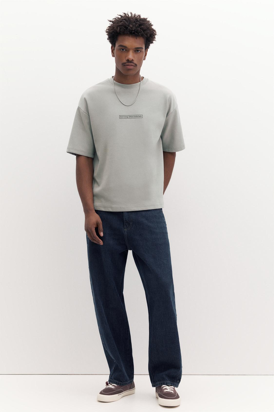 Pull&Bear Good Energy Always T-Shirt