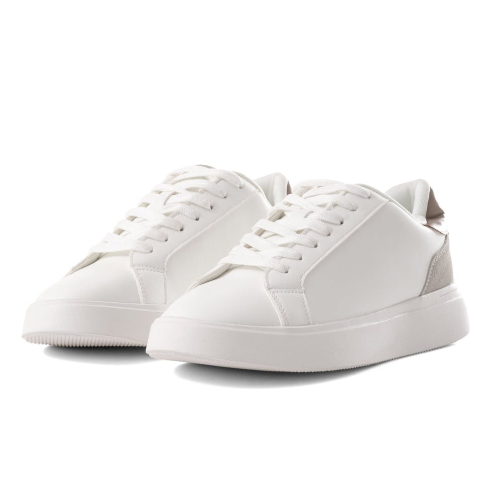 Zara Heel Sneakers White Shoes
