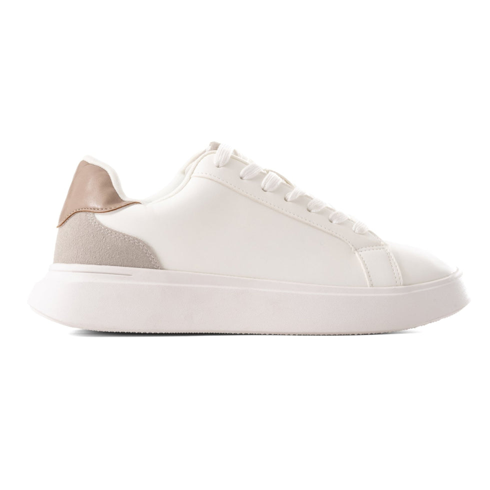 Zara Heel Sneakers White Shoes